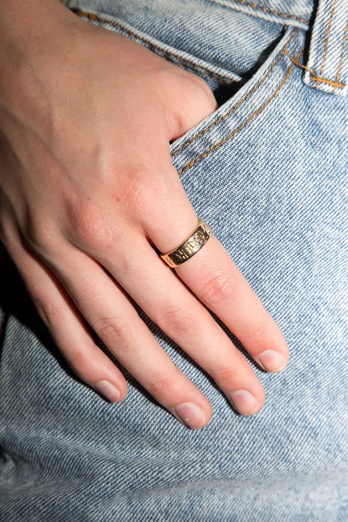 Brandy Melville gold ring  photo 1