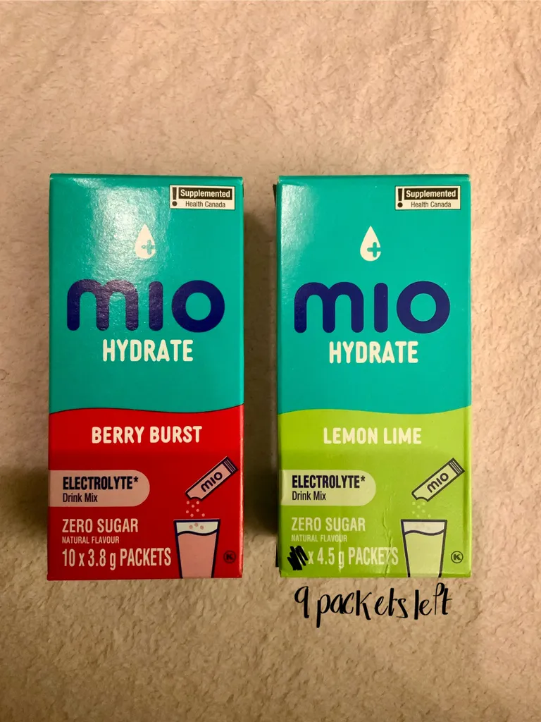 Mio electrolyte drink mix photo 1