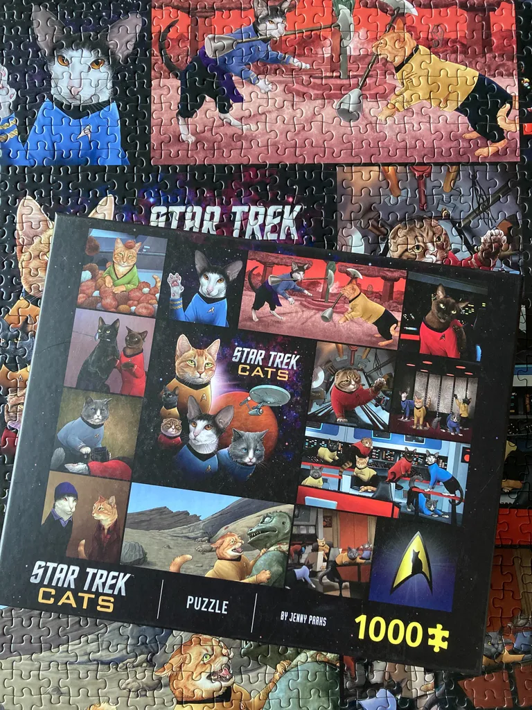 Star Trek Cats puzzle photo 1