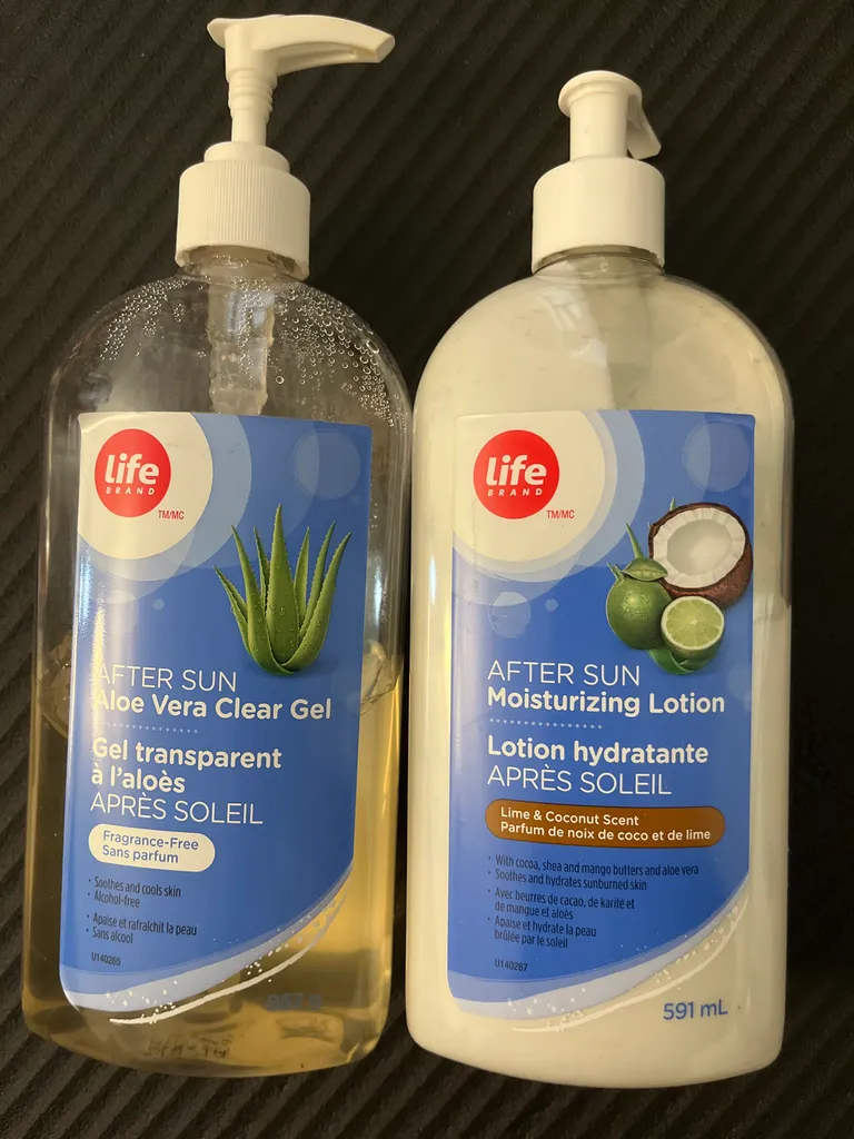 FREE aftersun gel and lotion photo 1