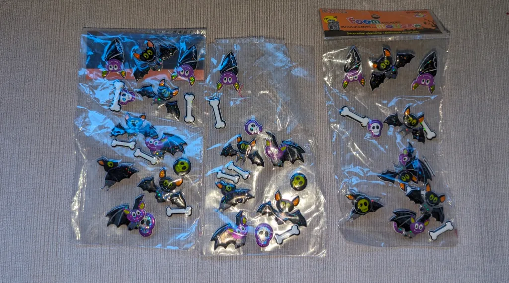 Halloween Bat Stickers  photo 1