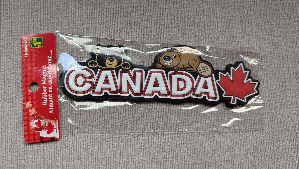Brand New Canada Rubber Magnet photo 1