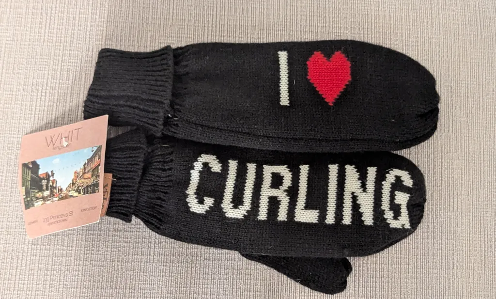Brand New with Tags I Love Curling Mittens photo 1