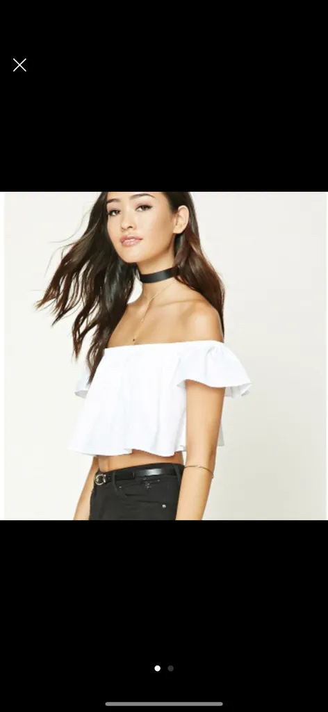 Off The Shoulder Crop Top(Free with trade) photo 1