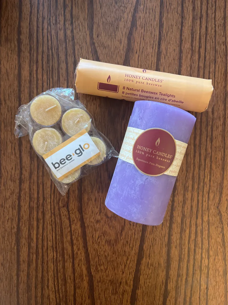BNIP Natural Beeswax Candles (giftable) photo 1