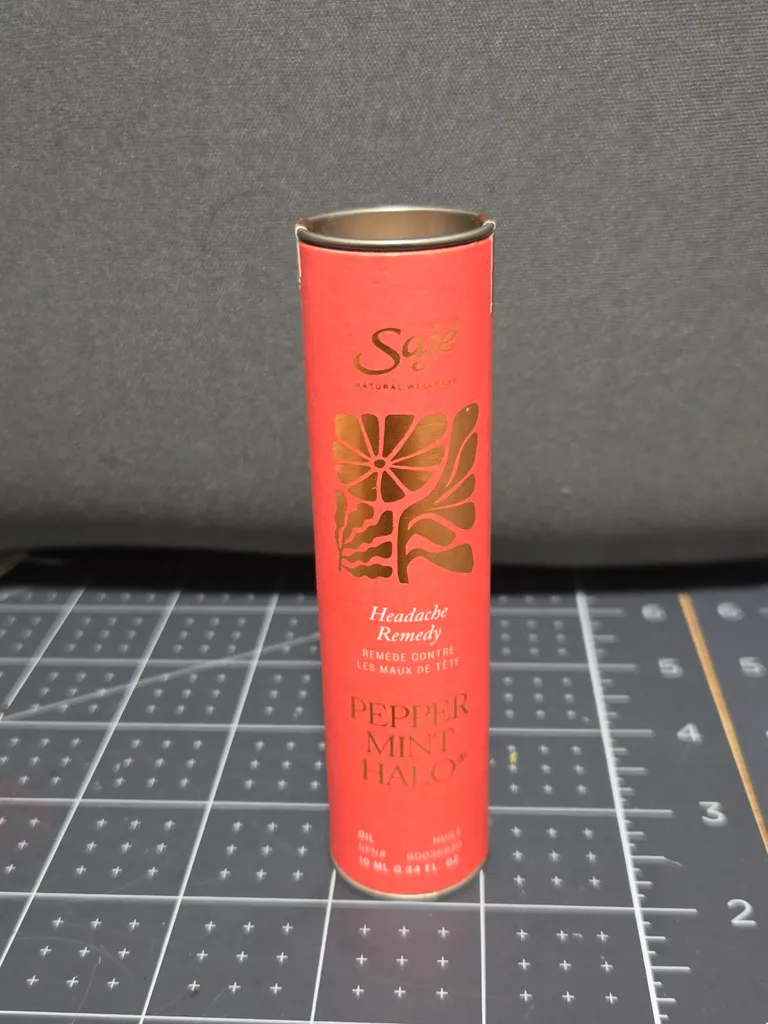 Saje headache remedy peppermint halo photo 1