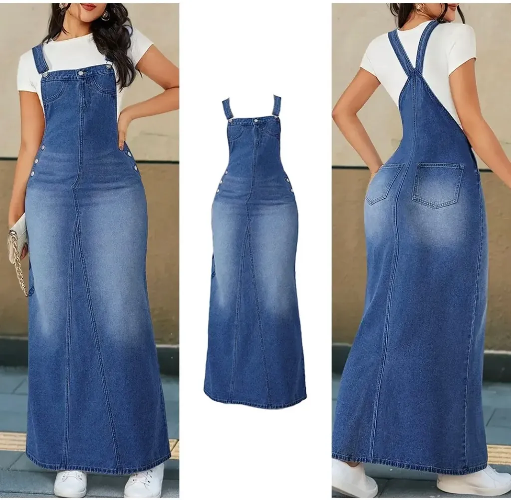 Denim gown photo 1