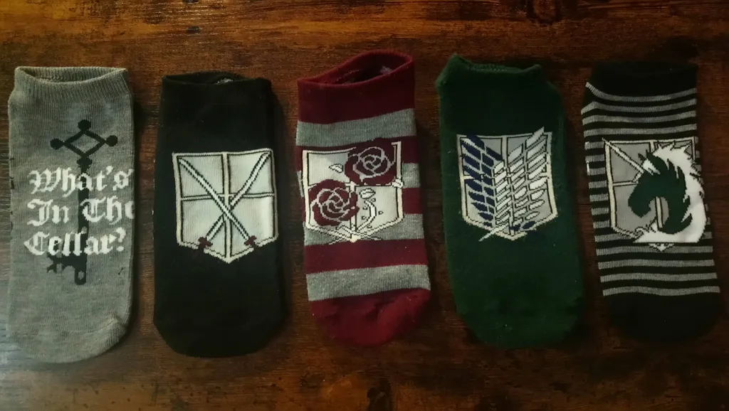 Attack on Titan Socks photo 1