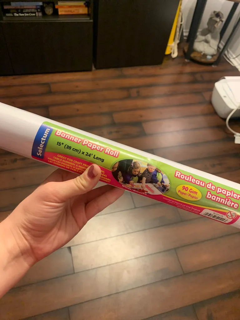 Banner paper roll photo 1