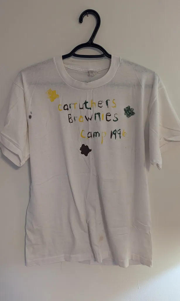 Vintage Sportsman T-Shirt - Girl Guide Camp 1996 - Size Medium photo 1