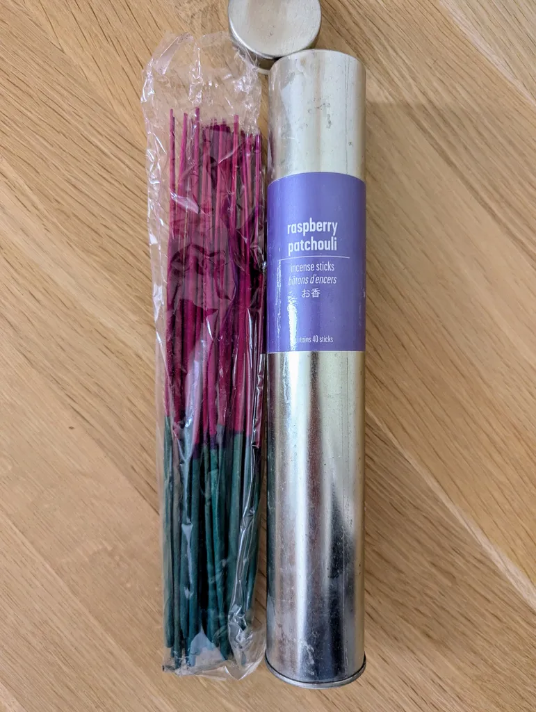 Incense sticks, Raspberry Patchouli  photo 1