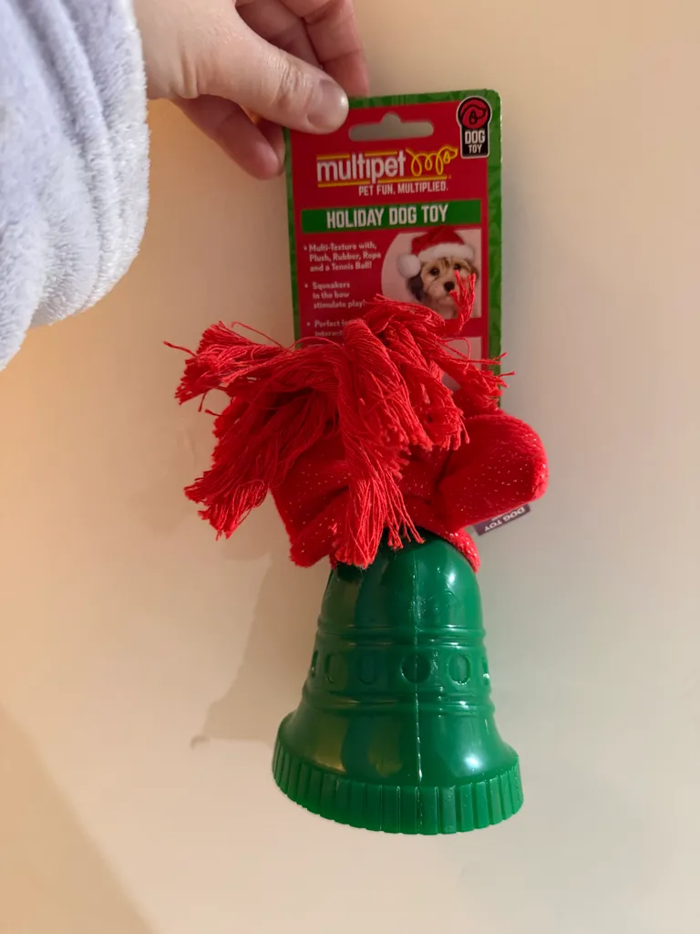 BNWT multipet brand holiday dog toy  photo 1