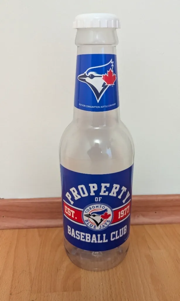 Toronto Blue Jays Coin Bank Bottle  photo 1
