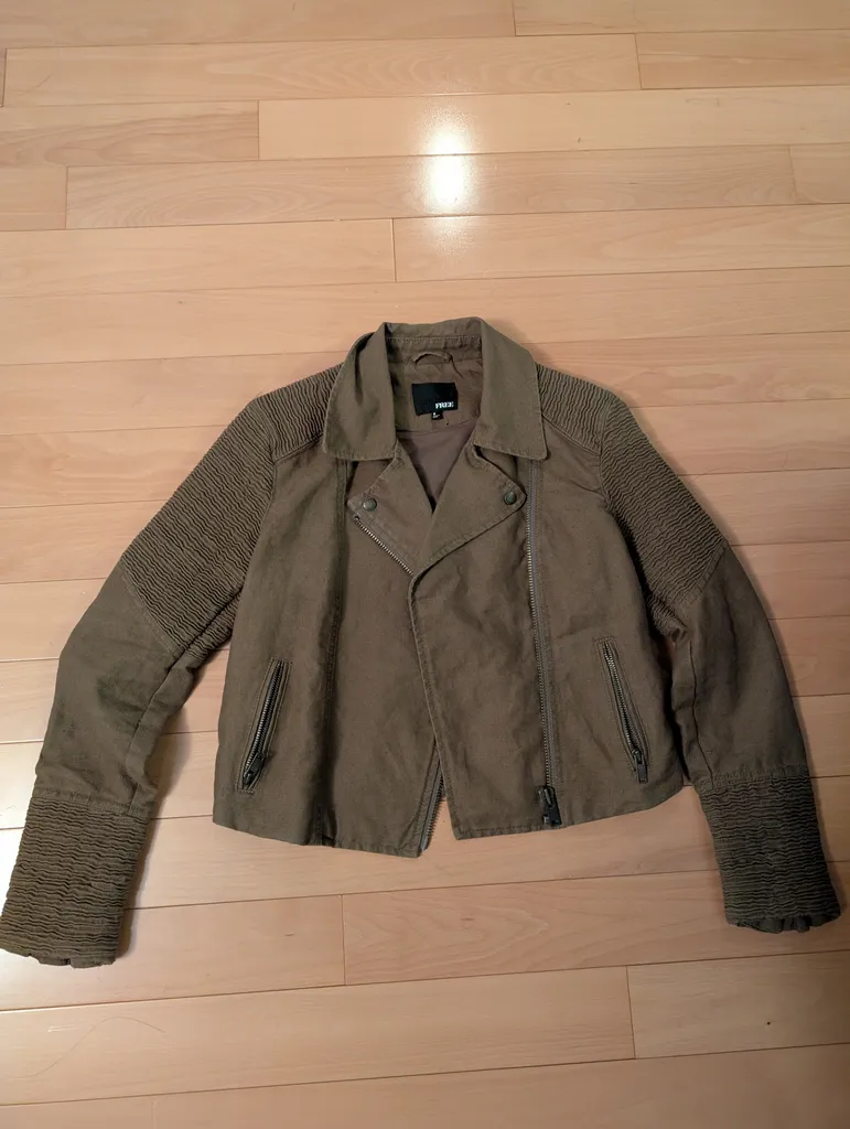 aritzia Wilfred Free Moto jacket photo 1