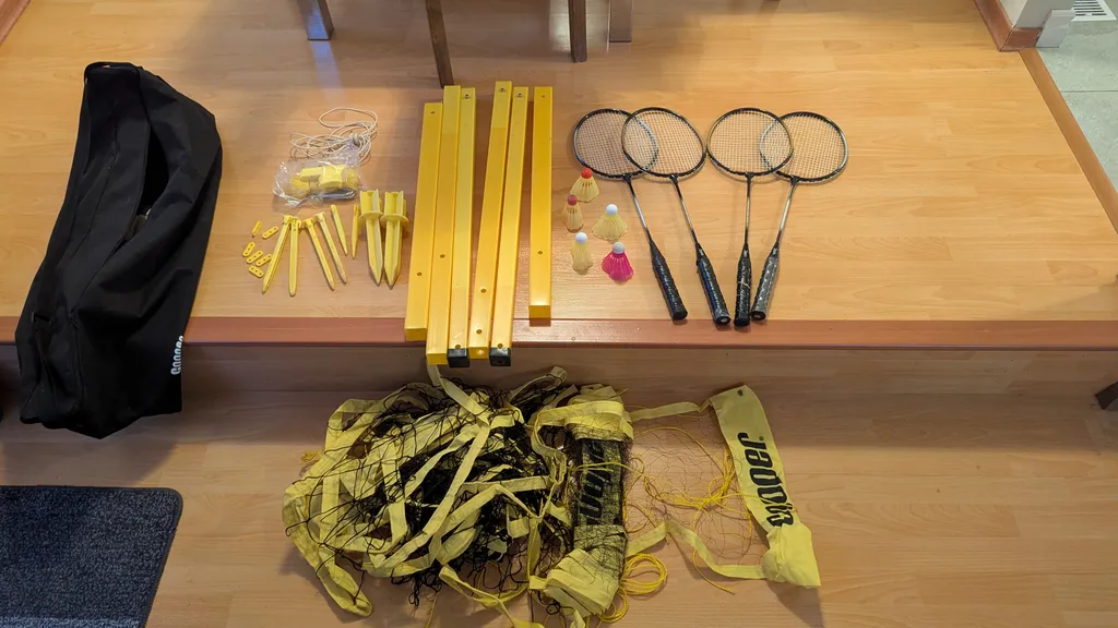 Cooper Outdoor Volleyball And Badminton Set photo 1