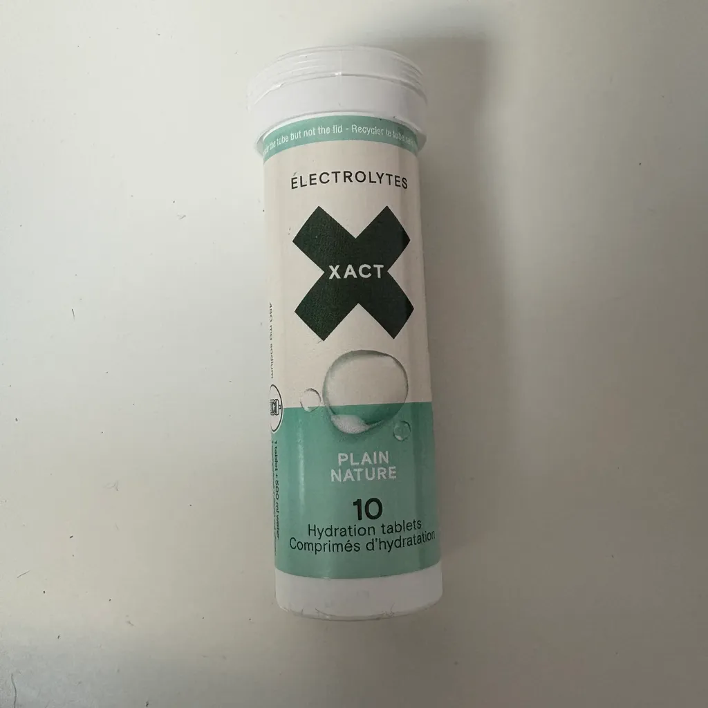 Xact electrolyte hydration tablets plain photo 1