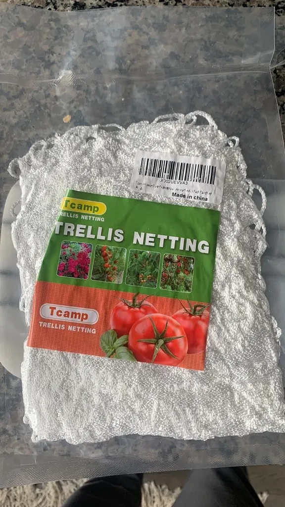Two bags of trellis netting  photo 1