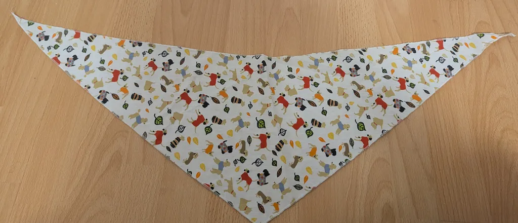 Brand New Dog Print Bandana photo 1