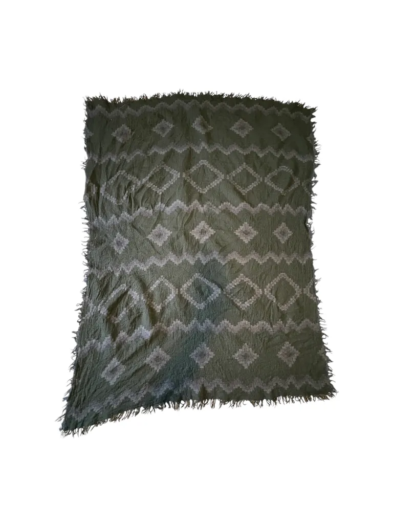 Large wool scarf photo 1