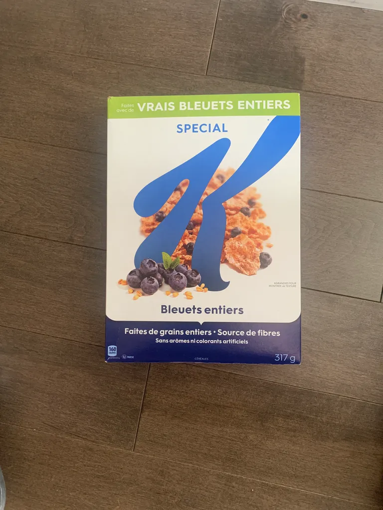 Special K cereal blueberry  photo 1