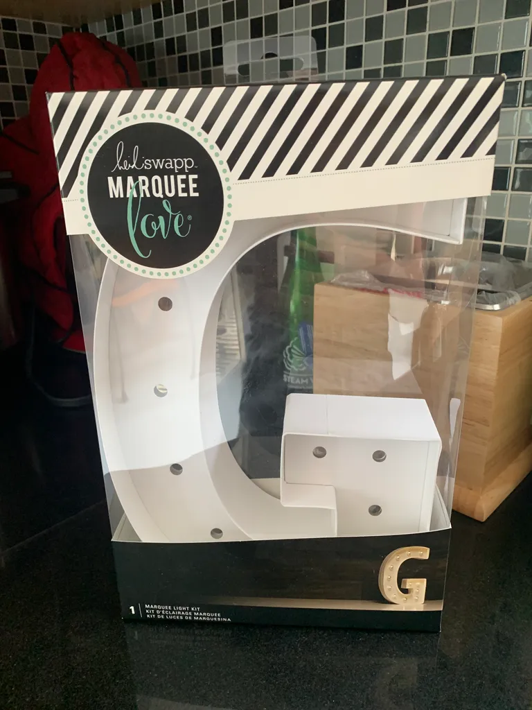 G letter marquee letter photo 1