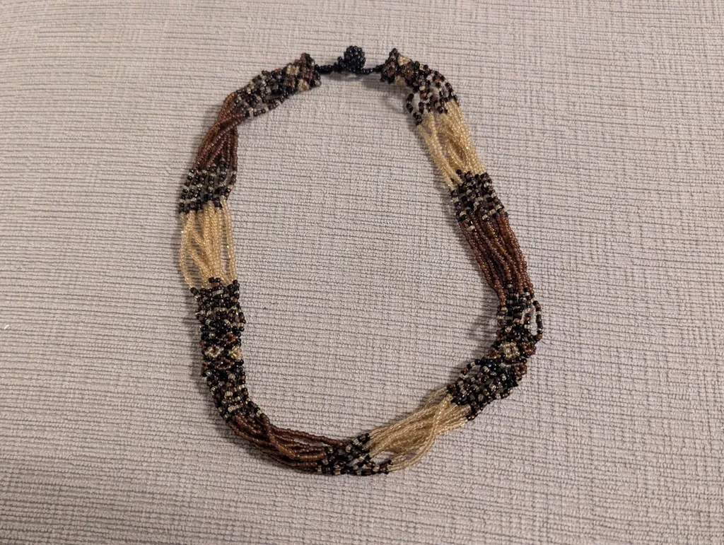 Brand New Beaded Necklace  photo 1