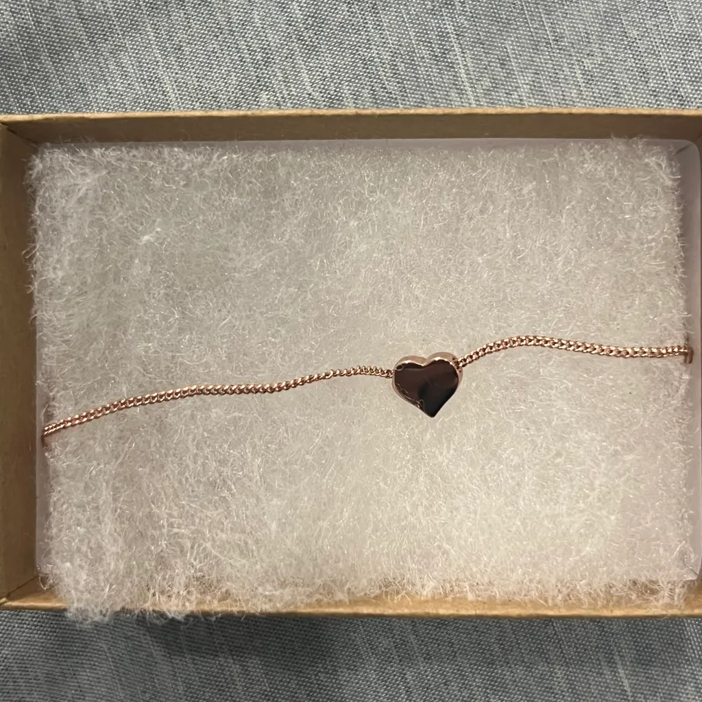 Rose Gold Heart Necklace ❣️ photo 1