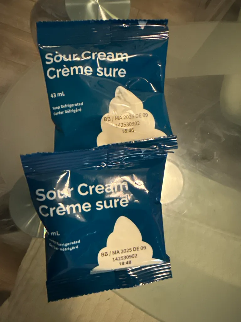 Free sour cream  photo 1