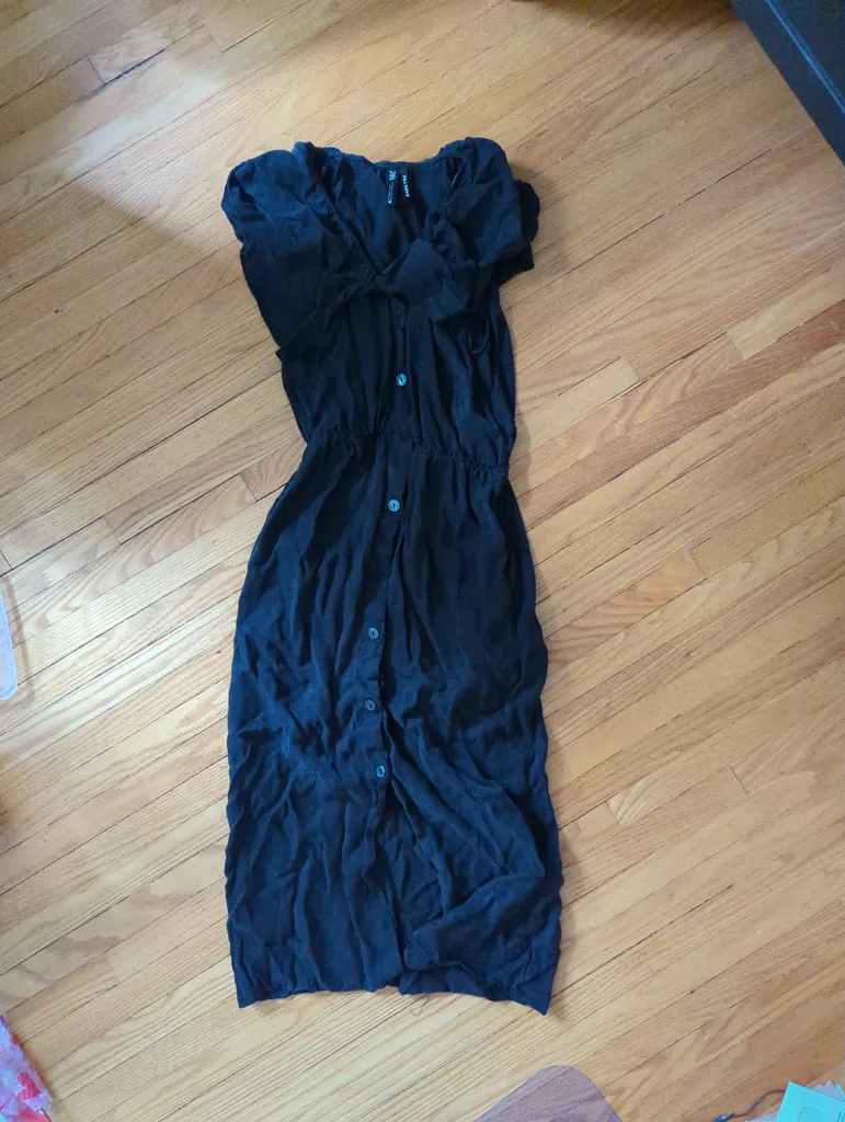 Zara Long Button-down dress photo 1