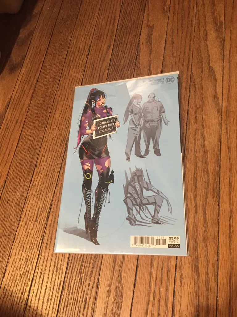 Punchline issue 1 variant cover  photo 1