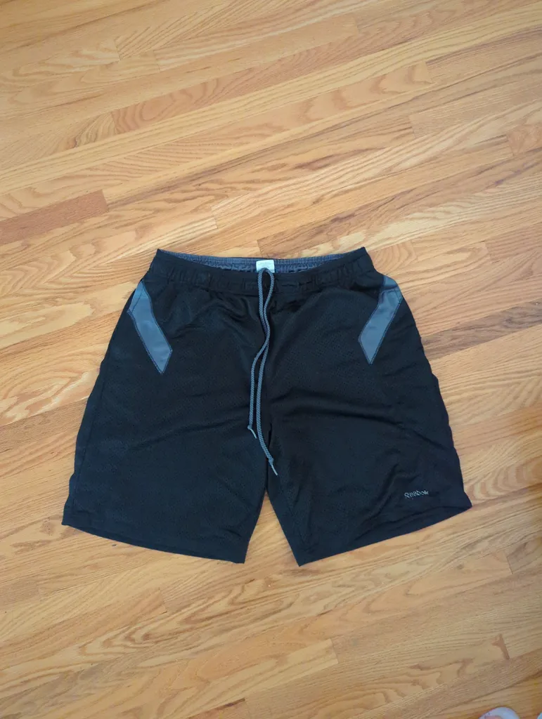 Reebok Black Athletic Shorts photo 1