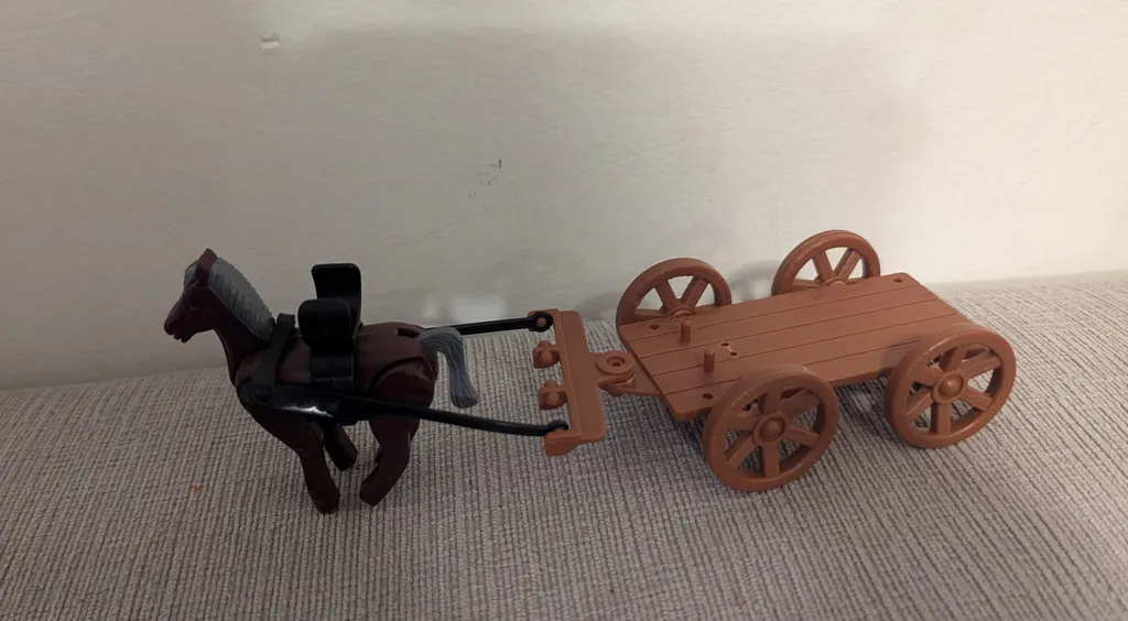 Playmobil Horse-Drawn Cart photo 1