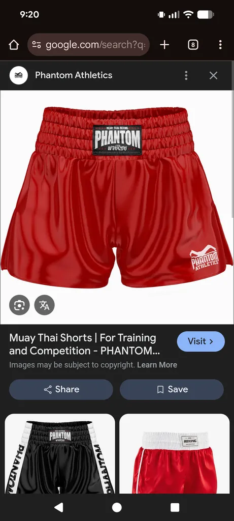 Muay Thai / Boxing Shorts, Shin Guards photo 1