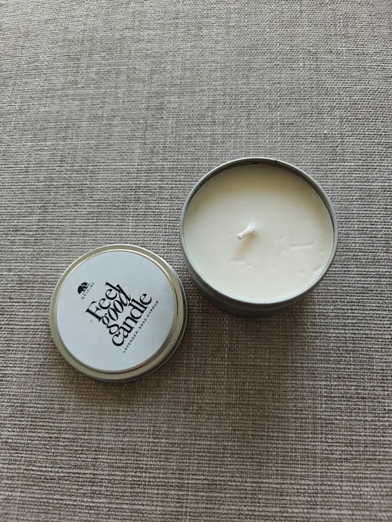 BN Origins Candle - Lavender Sage Cyprus scented photo 1