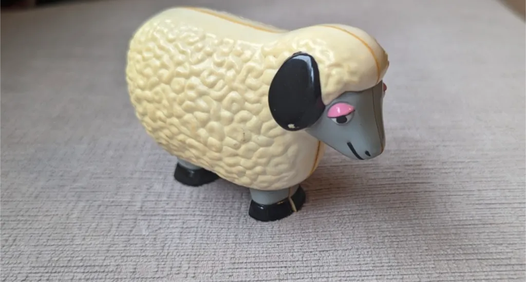 Vintage Lamb Toy Mould photo 1