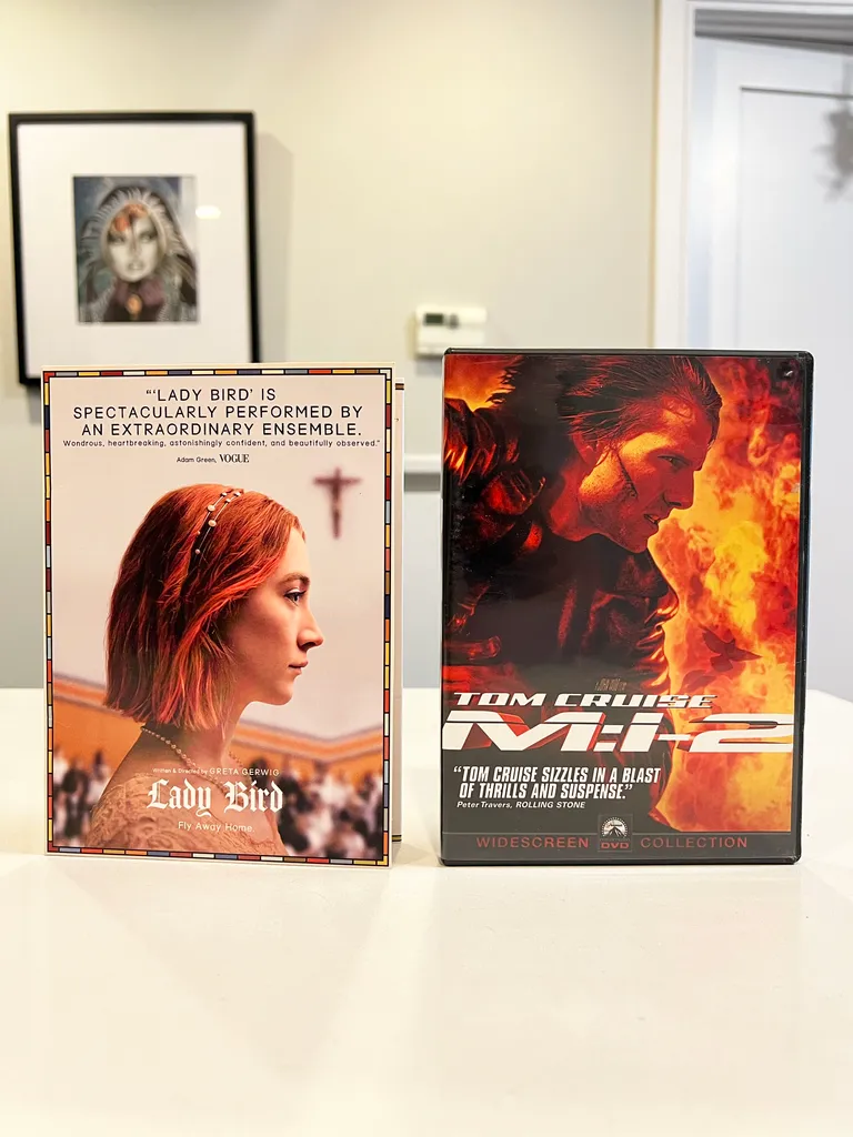 2 DVDs - Ladybird & Mission Impossible 2 photo 1