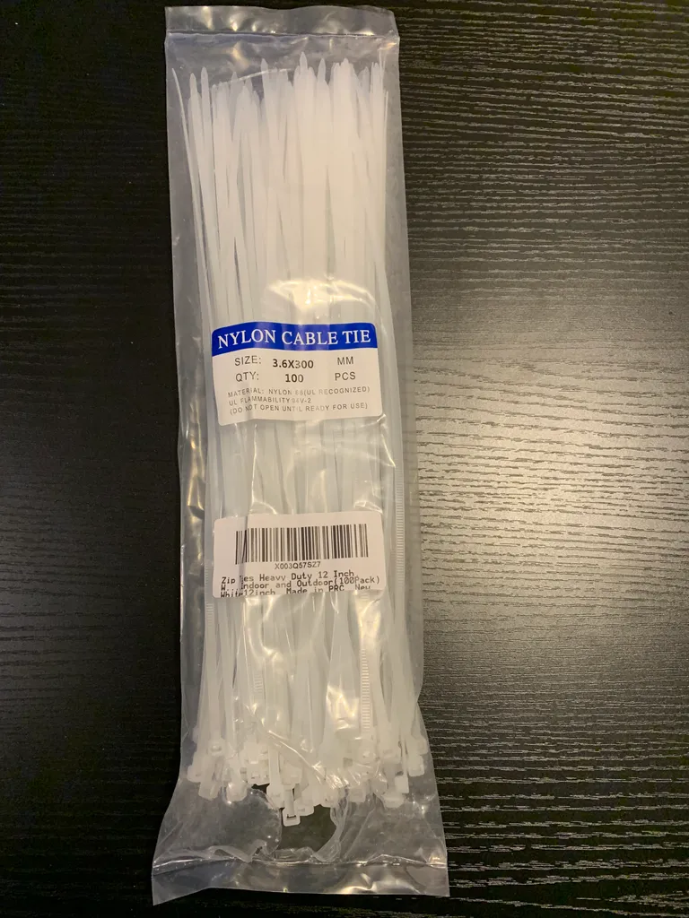 12inch heavy duty zipties photo 1