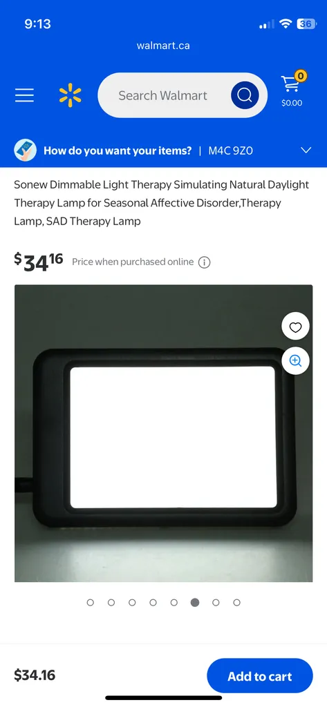 Sonew Therapy SAD lamp  photo 1