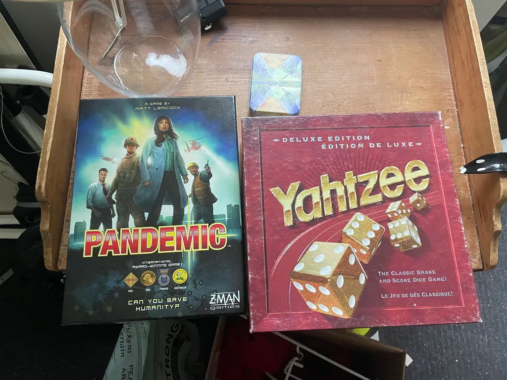 Games: Pandemic & Yahtzee photo 1