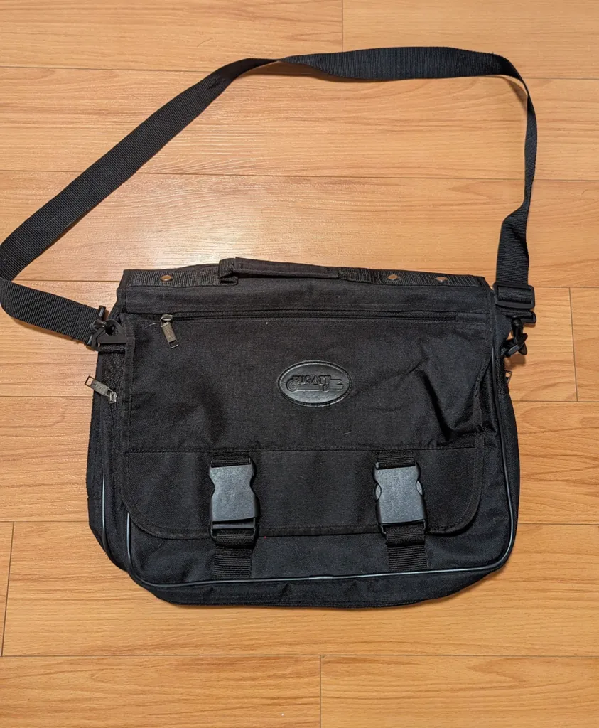 Brand New Bugatti Black Messenger Bag photo 1