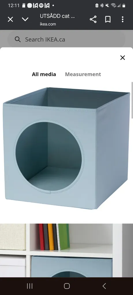 Kallax cat insert from ikea photo 1