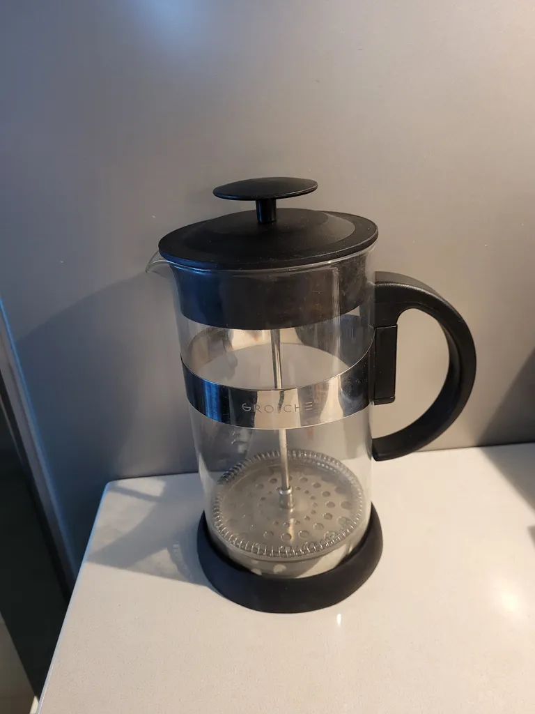 French press & scooper photo 1