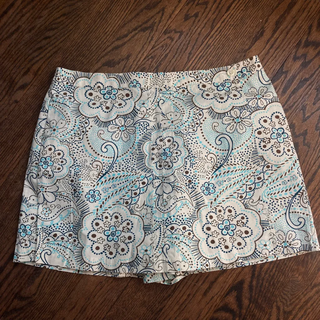 Olsen skort printed size 12 photo 1