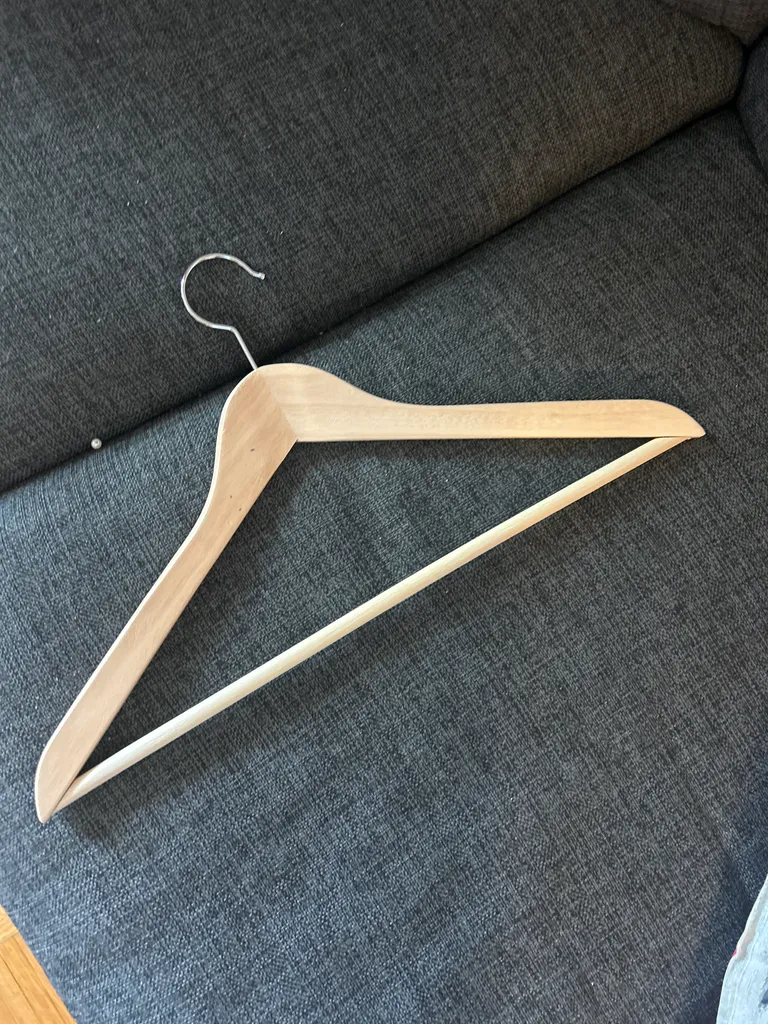 Wooden Hangers X 10 photo 1