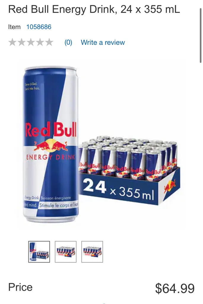 Red bull case 24x 355ml  photo 1