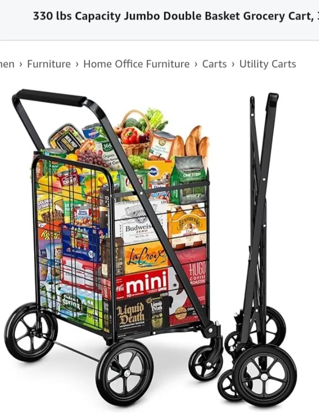 Iso heavy-duty shopping trolly  photo 1