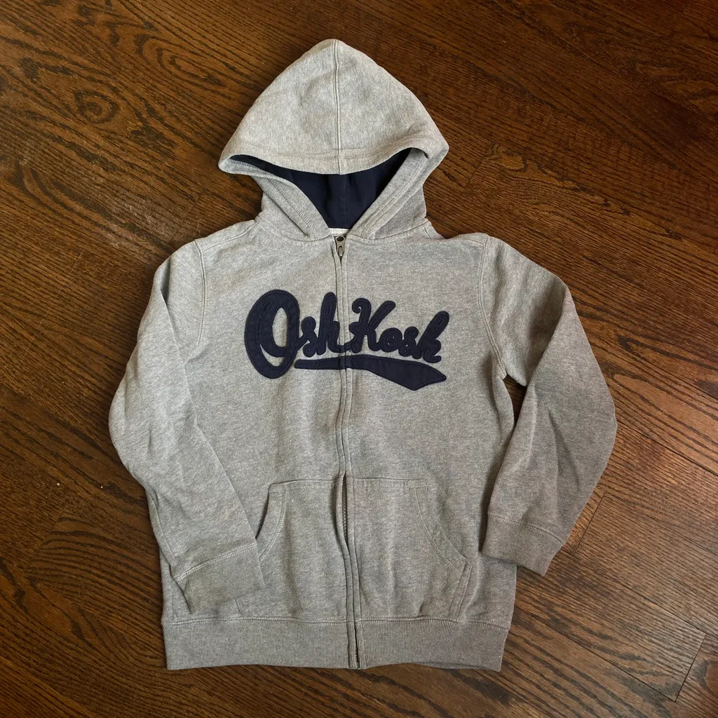OshKosh sweater hoodie size 10/12 photo 1