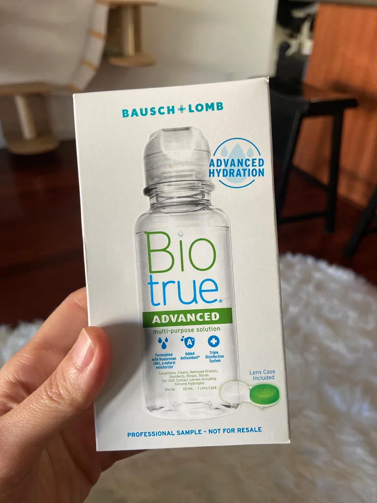 Brand new contact lens solution  photo 1
