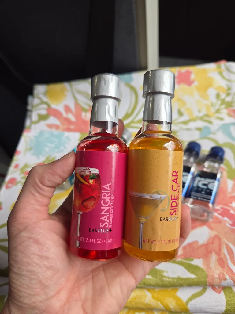 Sealed cocktail flavorings  photo 1