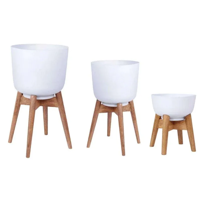 Looking for white planter with stand  photo 1